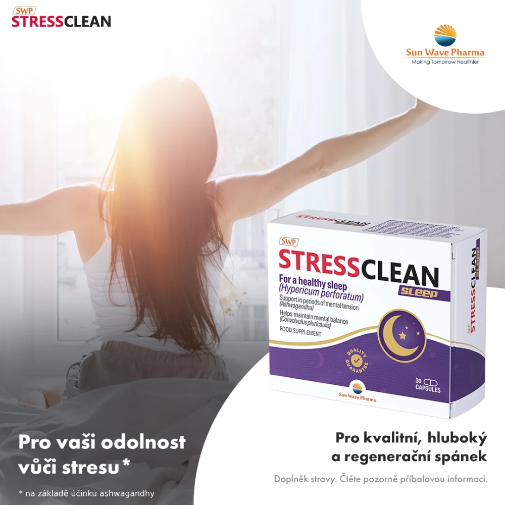 SWP Stressclean Sleep 30 kapslí